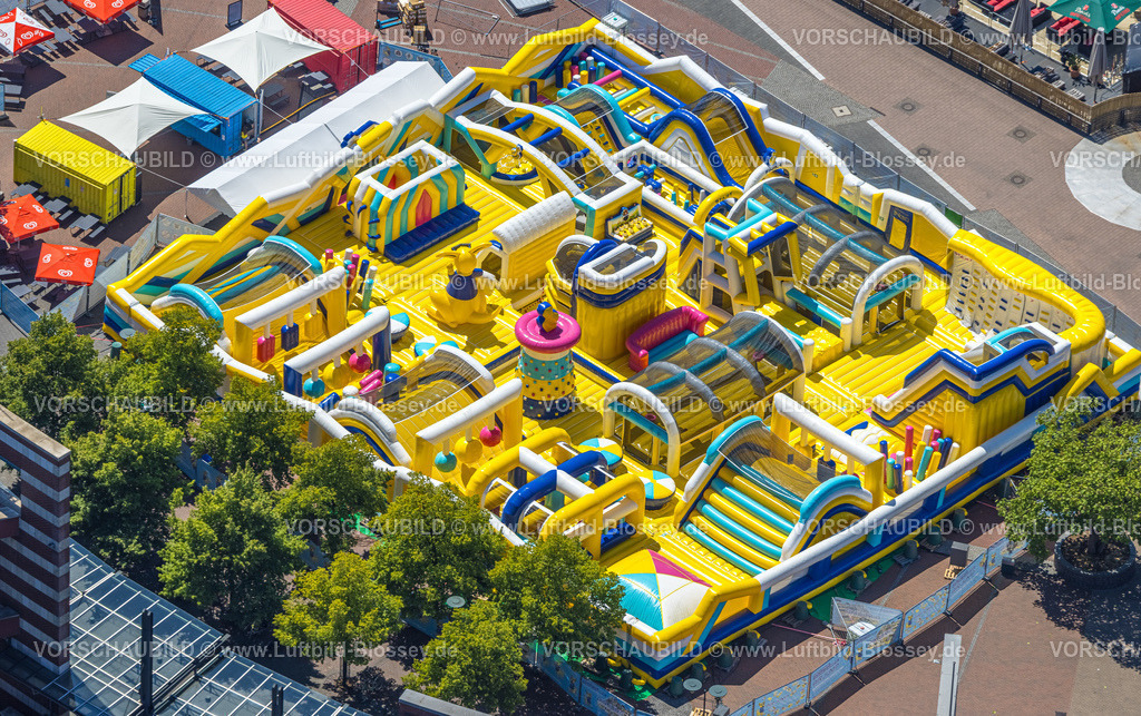 Oberhausen230705314 | Luftbild, Westfield Centro Einkaufszentrum, Neue Mitte, Platz der Guten Hoffnung, KInderspielplatz, Borbeck, Oberhausen, Ruhrgebiet, Nordrhein-Westfalen, Deutschland