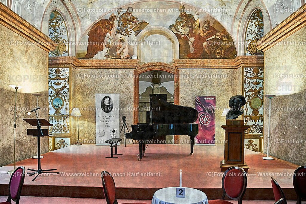ALS0537_XXXIX-Chopin-Festival_Konzertbuehne Barockbibliothek | (C)FotoLois.com, Alois Spandl, XXXIX. internationales CHOPIN-Festival in der Kartause Gaming, NOCTURNO - nächtliches Konzert bei Kerzenlicht, Sa 5. August 2023.