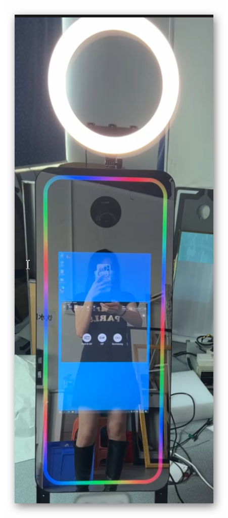 Spiegelbox | flotter Fritz Blitzbox und Mirrorbooth - Realisiert mit Pictrs.com