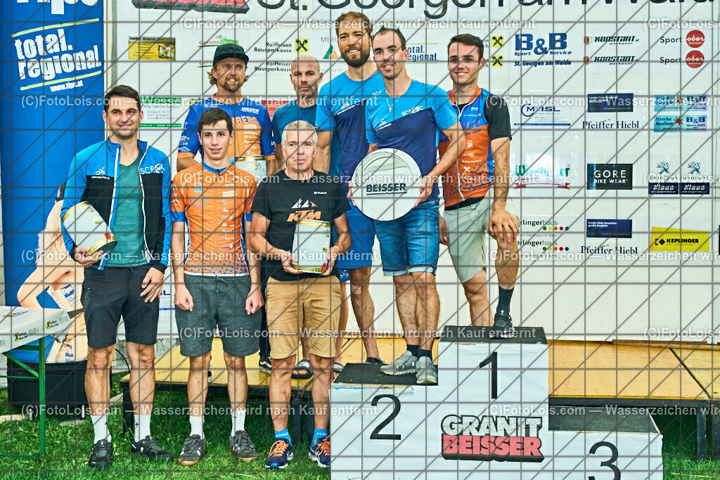 ALP8198_XXIX_GRANITBEISSER_Siegerehrung_Mannschaften | (C)FotoLois.com, Alois Spandl, 29. GRANITBEISSER - Mountainbike-Marathon in St. Georgen am Walde, Start/Ziel/Siegerehrung, Sa 2. September 2023.