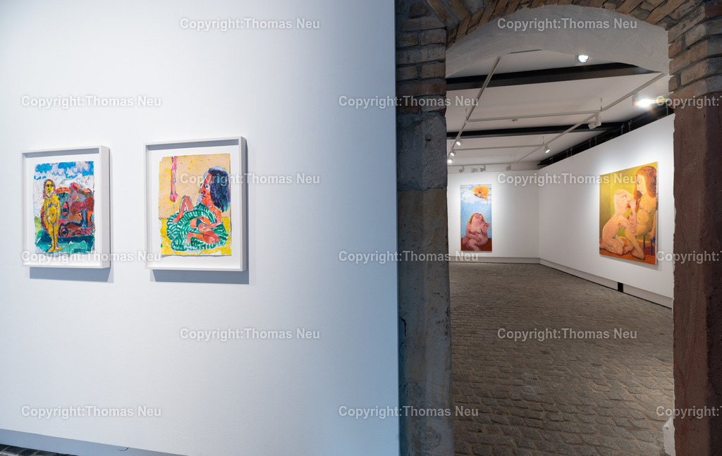 Museum_Bensheim_Shanee_Roe_Fotografie-Thomas-Neu-26 | Museum Bensheim, Die Künstlerin Shanee Roe in ihrer Ausstellung „Playdate“ im Museum Bensheim an der Bergstraße.Bild: Thomas Neu