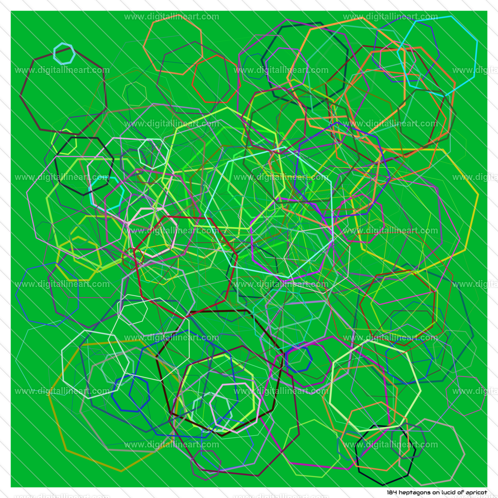 184-heptagons-lucid-of-apricot | digitallineart - Realisiert mit Pictrs.com