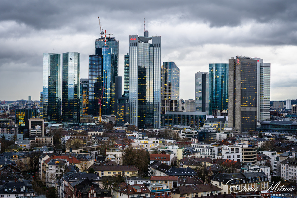 Die Skyline von Frankfurt | Die Skyline von Frankfurt
