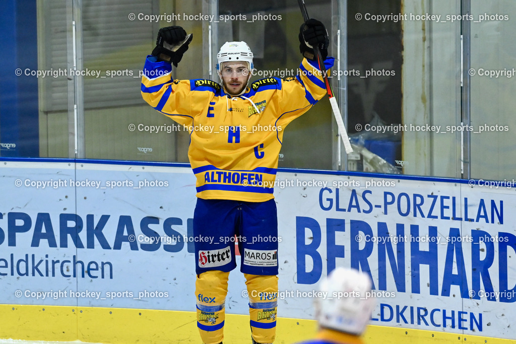 ESC Steindorf vs. EHC Althofen 22.2.2023 | #67 Schettina Kevin Jubel