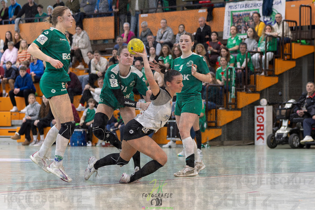 Jugendbundesliga wJA, Pokalrunde, HSG Kleenheim/Langgöns - Frisch Auf Göppingen | Jugendbundesliga wJA, Pokalrunde, HSG Kleenheim/Langgöns - Frisch Auf Göppingen am 28.02.2026 in Oberkleen (Weidig-Halle)Photo © 2026 - Jörg Heinrich - Realisiert mit Pictrs.com