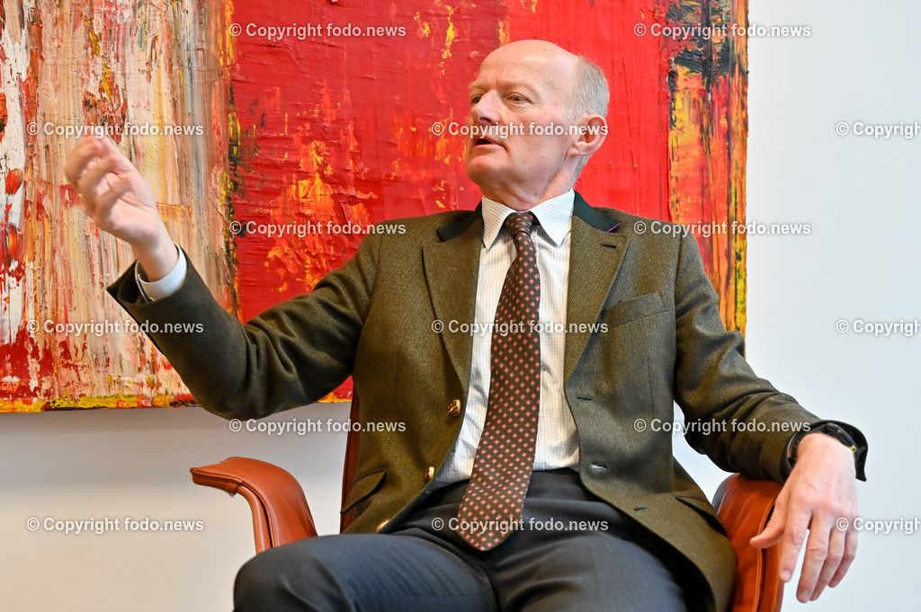 Franz Gasselsberger (Generaldirektor der Oberbank AG)_ 09.01.2023-4 | 09.01.2023, Oberbank AG, AUT, Linz, im Bild Franz Gasselsberger (Generaldirektor der Oberbank AG)