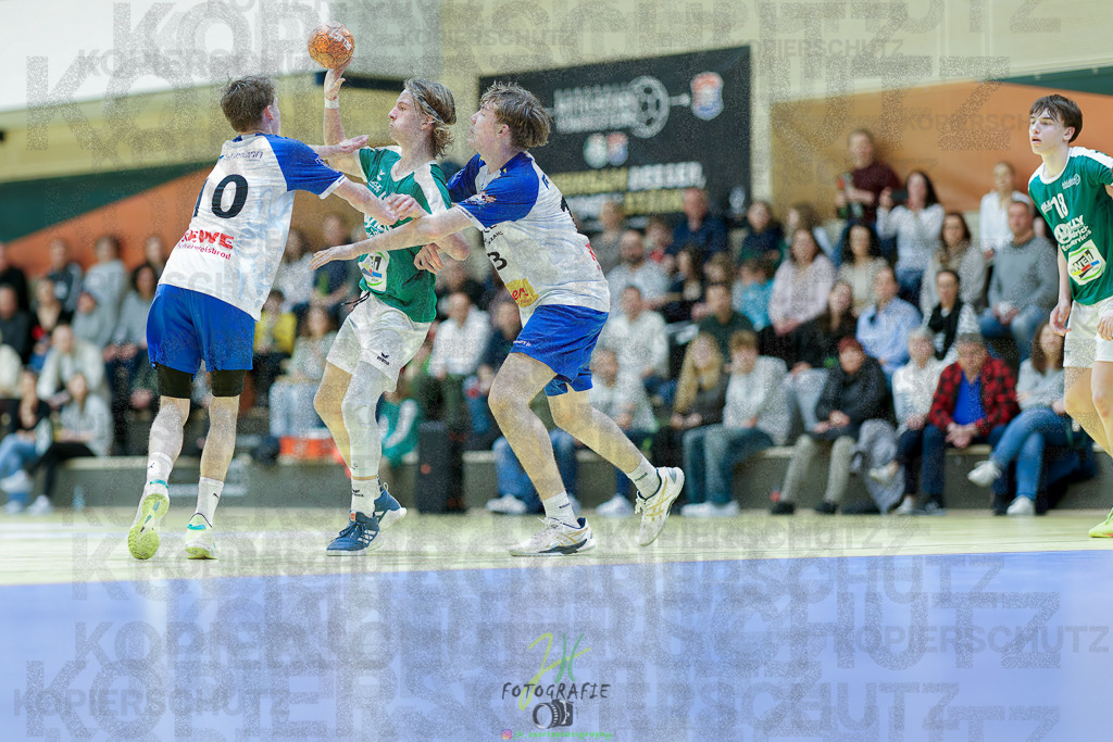 mJC-Regionalliga, Halbfinale Hessenmeisterschaft; HSG Dutenhofen/Münchholzhausen - TSV Pfungstadt | mJC-Regionalliga, Halbfinale Hessenmeisterschaft; HSG Dutenhofen/Münchholzhausen - TSV Pfungstadt am 15.03.2025 in Münchholzhausen (Sporthalle Münchholzhausen)Photo © 2025 - Jörg Heinrich - Realisiert mit Pictrs.com