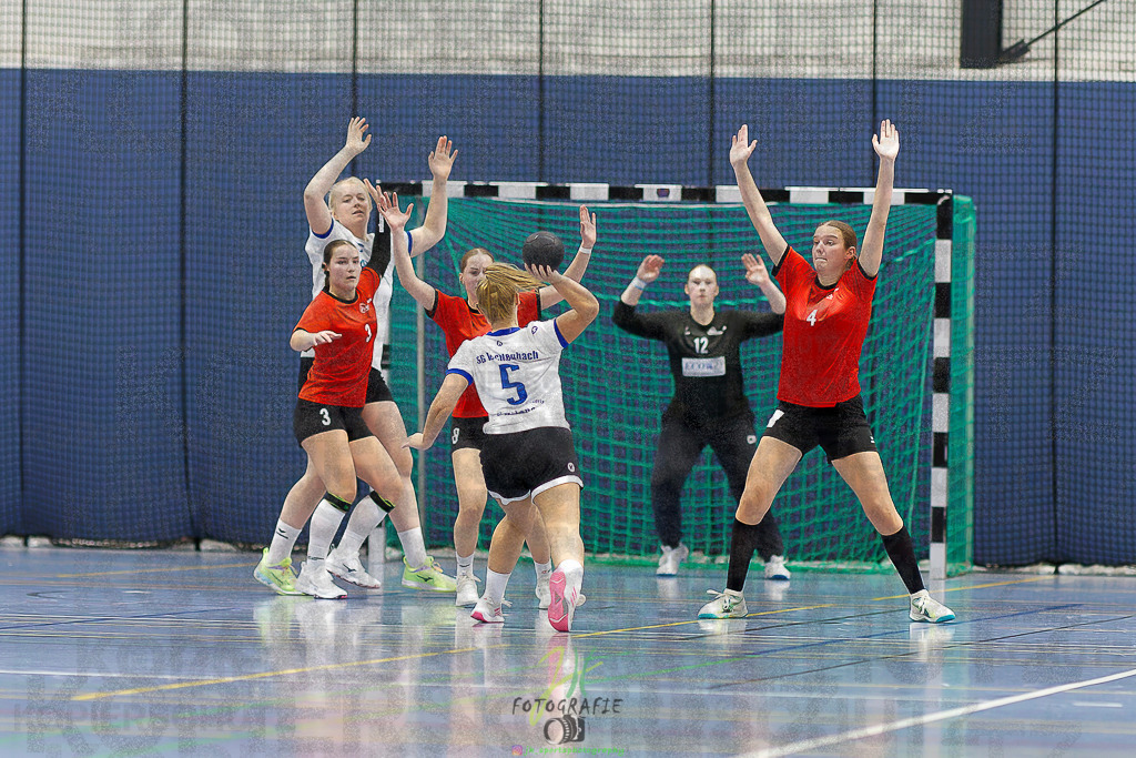 Frauen 2. Bezirksklasse; SG Rechtenbach - HSG Linden II | Frauen 2. Bezirksklasse; SG Rechtenbach - HSG Linden II am 16.11.2025 in Rechtenbach (Sporthalle Rechtenbach)Photo © 2025 - Jörg Heinrich - Realisiert mit Pictrs.com