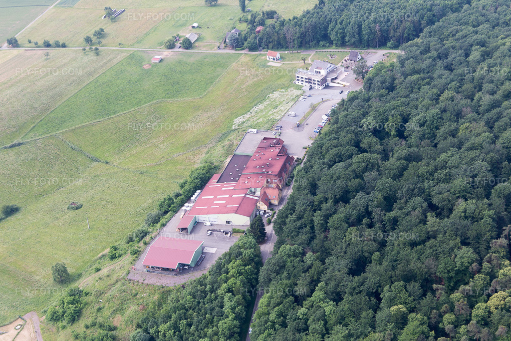 Aerial view: View of the town in Rott in the state Bas-Rhin, France.Photo: IMG_100724.jpg taken on 06/05/2017 by Werner Riehm/FLY-FOTO.comResolution of the original: 5472 x 3648 px