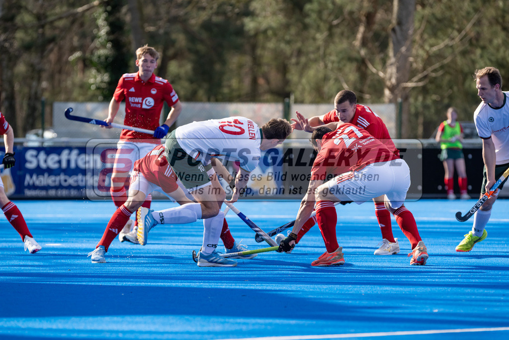 HK_20250329_105061 | 1. Bundesliga Herren Crefelder HTC - Rot-Weiss Köln am 29.3.2025 Crefelder HTC , CHTC, Krefeld