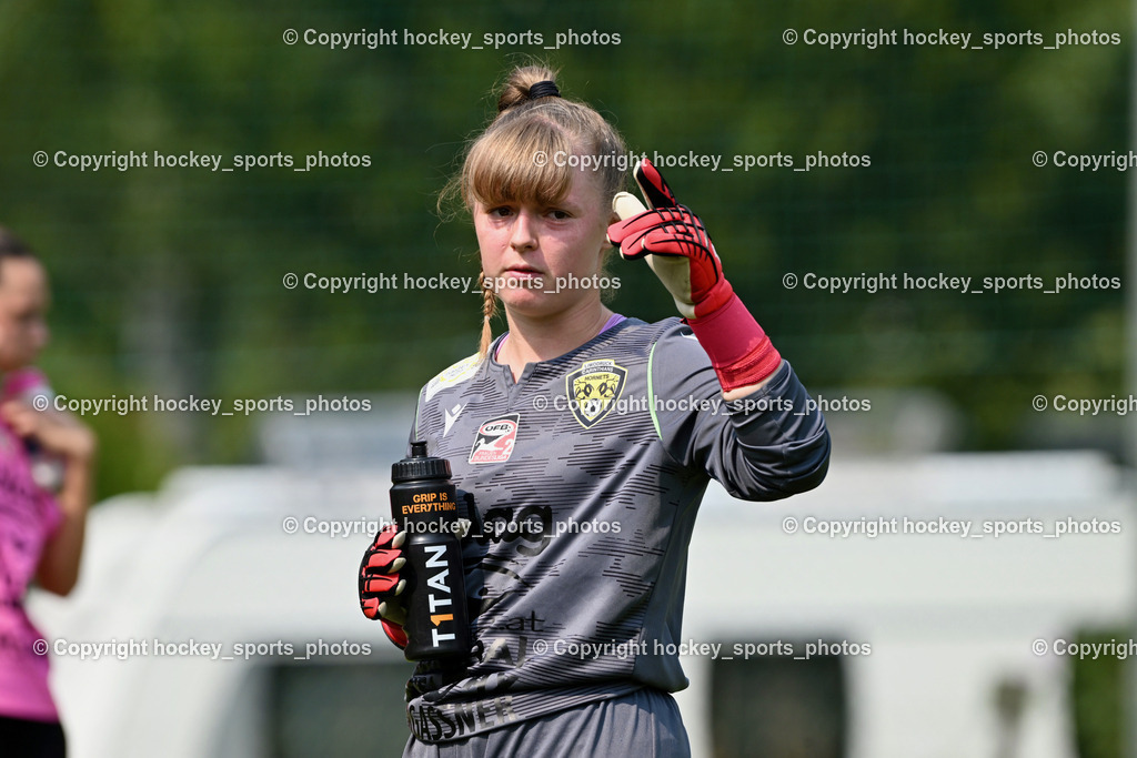 Carinthians Hornets vs. GAK 1902 Frauen | #1 Anja Meier Carinthians Hornets, Carinthians Hornets vs. GAK 1902 Frauen, Carinthians Hornets vs. GAK 1902 Frauen am 01.09.2024 in Sachsenburg (Sportplatz Sachsenburg), Austria, (Photo by Bernd Stefan)