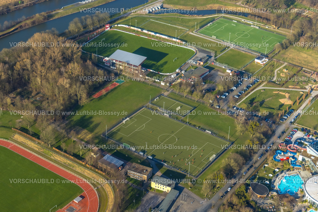 Hamm240305097 | Luftbild, Sportpark Ost mit Fußballstadion, Mitte, Hamm, Ruhrgebiet, Nordrhein-Westfalen, Deutschland