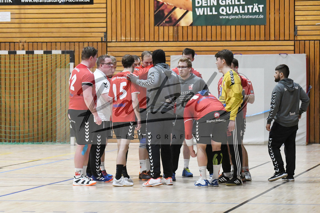 20200125_HSGHGJ_0054 | Handball, Herren:   beim Spiel der Landesliga zwischen HSG Osnabrück vs. HG Jever/Schortens am 25.01.2020 in der OSC-Halle in Osnabrück, Deutschland.(Foto von Nico Paetzel) - Realisiert mit Pictrs.com