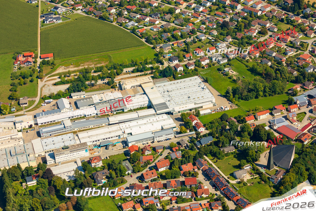 Luftaufnahme von  Ruhstorf an der Rott - Die Luftaufnahme wurde 2025 vom UL-Flugzeug heraus erstellt ( keine Drohne ) - Hochauflösende Luftaufnahme - für professionelle Ausdrucke geeignet. Die Geschenkidee !Mit Lizenz und Bildrechte bestellbar
