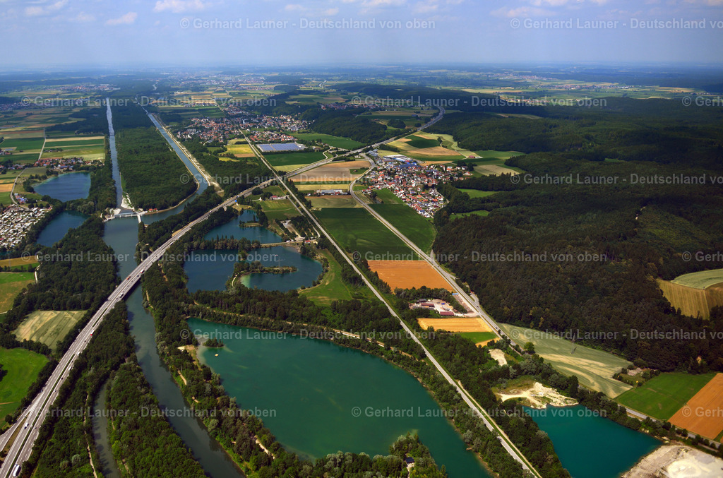 3303660 | Kellmünz, Baggersee, Illerkanal, Iller