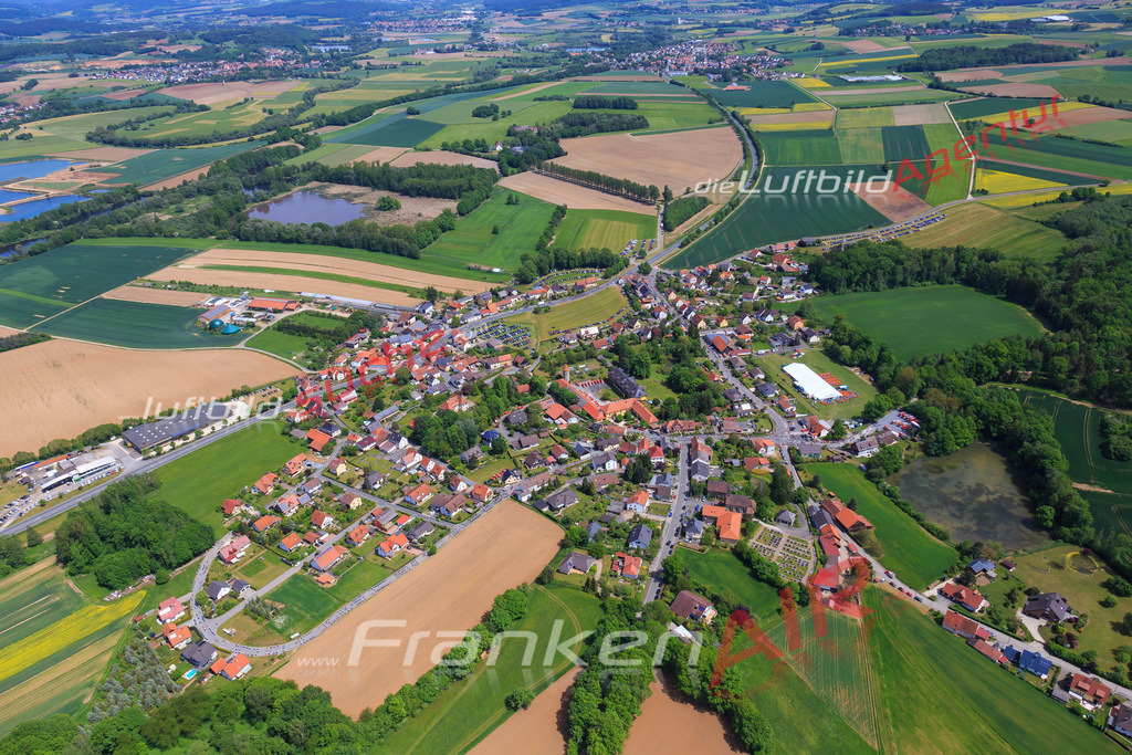 Luftbild von Trieb Lichtenfels - Luftaufnahme wurde 2016 von https://frankenair.de mittels Flugzeug (keine Drohne) erstellt - die Geschenkidee