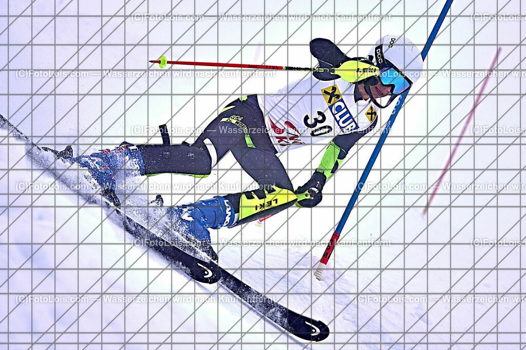 ALP1399_NW-OAC-SL-I_Hochkar_Schwaiger Benedikt | (C)FotoLois.com, Alois Spandl. NÖ Raiffeisen-Club NachwuchsCup & OstalpenCup, Hochkar, Slalom, So 7. Januar 2024.