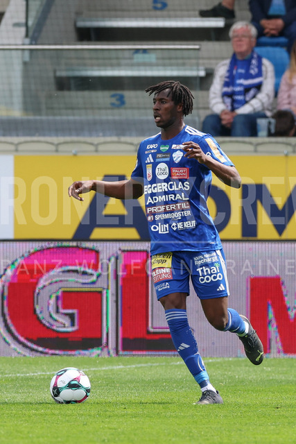 TSV Egger Glas Hartberg vs SK Rapid Wien – Championship Group    | Hartberg, Austria, 19.Apr.26 - SOCCER - ADMIRAL Bundesliga, TSV Egger Glas Hartberg vs SK Rapid Wien. The image shows Habib Anas Coulibaly (Hartberg). 