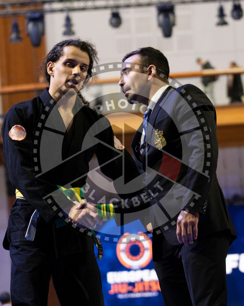 20240119PBB0398 | Fighters compete during the IBJJF European Championship in Paris, France, on January 19, 2024.