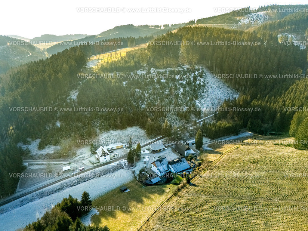 Finnentrop2502600069Kuckuck | Luftbild, Gemeindeteil Kuckuck, Schliprüthen, Finnentrop, Sauerland, Nordrhein-Westfalen, Deutschland