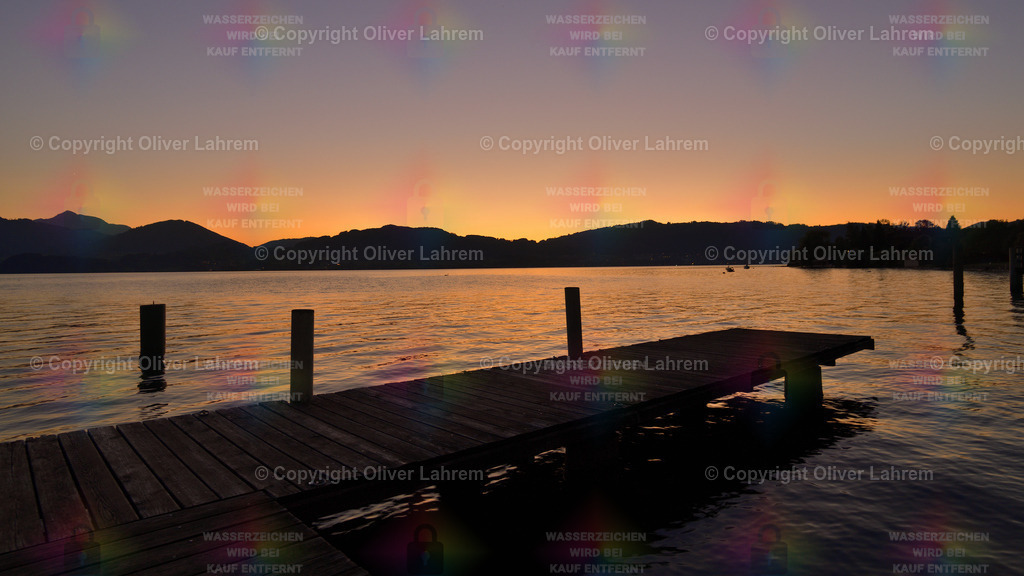 Abendrot im Salzkammergut | Abendrot am Traunsee im Salzkammergut .