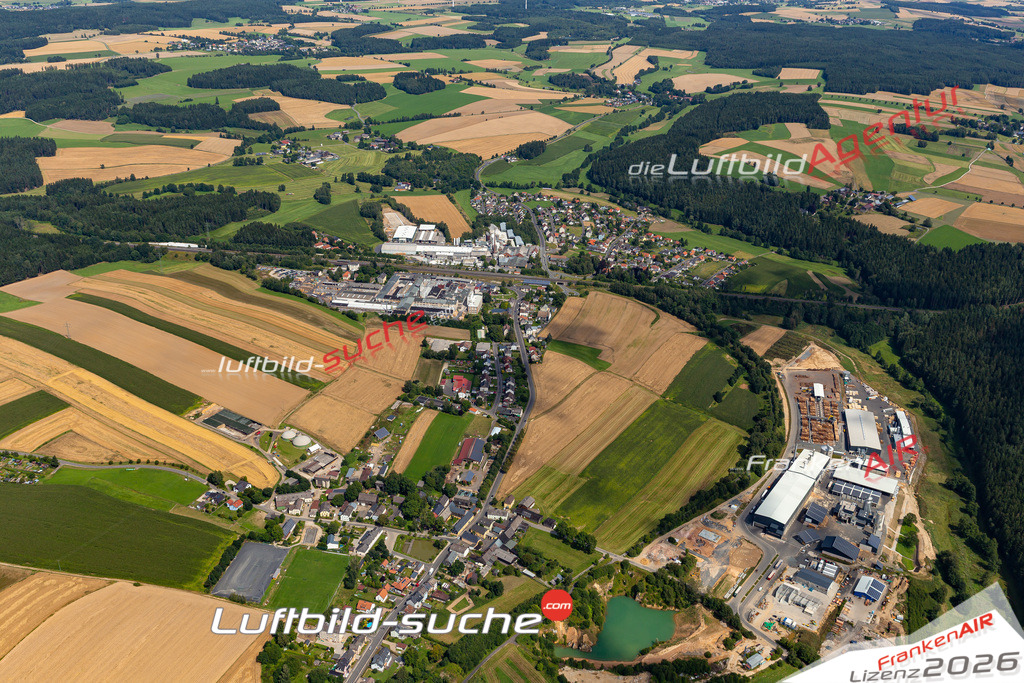 Aktuelles Luftbild von Wiesenmühle Wunsiedel Kauf mit Lizenz / Bildrechten möglich- Die Luftaufnahme wurde 2021 mittels UL-Flugzeug erstellt ( keine Drohne ) - hochauflösende Kamera-Systeme von  Canon -Beste Qualität - Für grossformatige Ausdrucke geeignet. Die Geschenkidee !