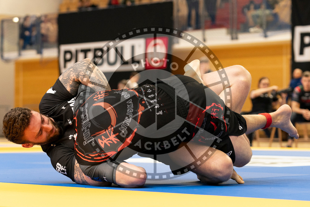 20240316PBB2510 | Athletes compete during the ADCC Eastern European Open grappling Competition in Poznan, Poland, on March 16, 2024.