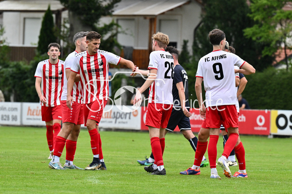 BC Aichach - FC Affing | Jubel nach 1-1