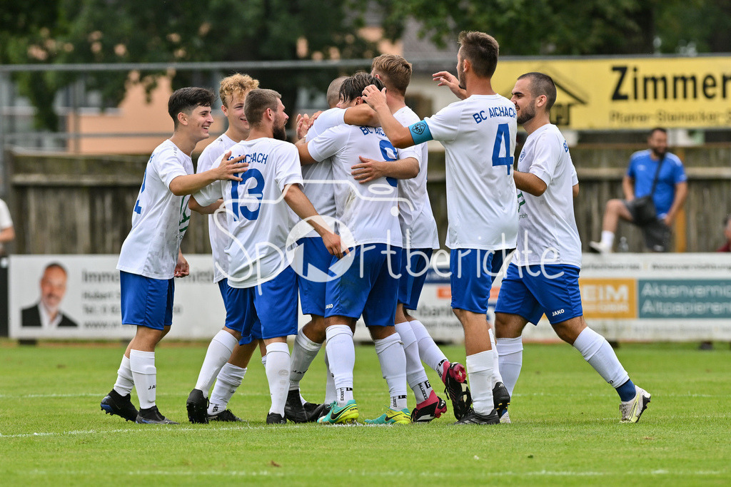 BC Aichach II - Türkspor Aichach | Jubel nach 1-0 durch BC Aichach #5