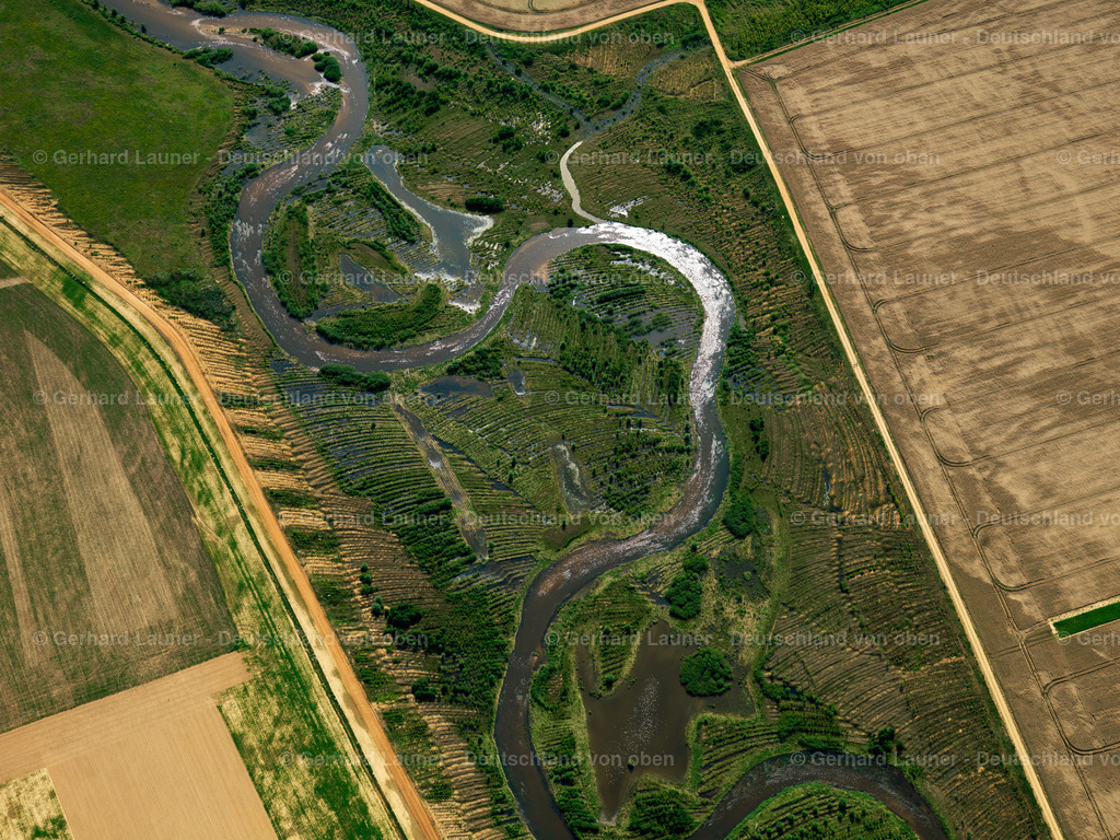 2707022 | Tagebau bei Inden, Mäander der Inde