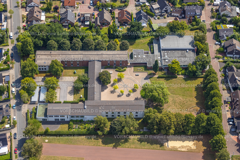 Hamm250702200Uentrop | Luftbild, Erlenbachschule, Uentrop, Hamm, Ruhrgebiet, Nordrhein-Westfalen, Deutschland