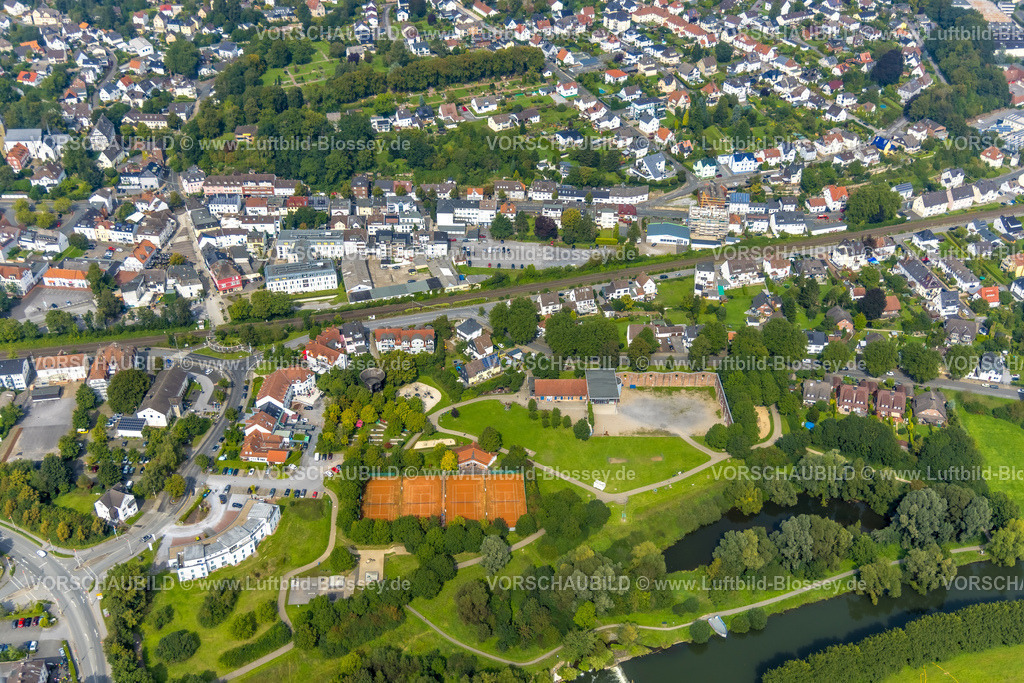 Froendenberg230901977 | Luftbild, Westfälisches KettenschmiedeMuseum, Fröndenberg, Fröndenberg, Ruhrgebiet, Nordrhein-Westfalen, Deutschland