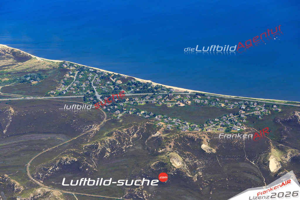 Die Luftbildaufnahme Nord - Sylt wurde 2018 mittels Flugzeug (keine Drohne) erstellt. Perfekte Schärfe und Druck- Auflösung- Garantiert!
