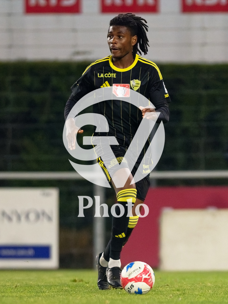 Coupe Suisse - 1/8 de finale - FC Stade Nyonnais v Neuchatel Xamax |  during the Coupe Suisse - 1/8 de finale match between FC Stade Nyonnais and Neuchatel Xamax at Centre sportif de Colovray in Nyon, Switzerland