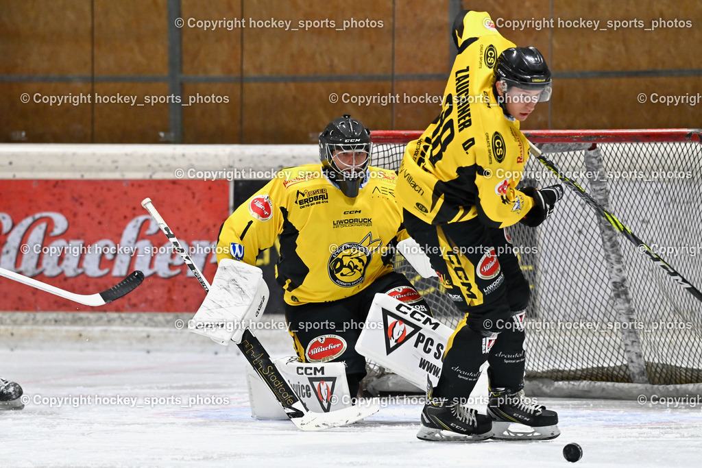EC Spittal Hornets vs. ESC Steindorf 28.10.2023 | #1 Zauchner Rene, #88 Zauchner Daniel