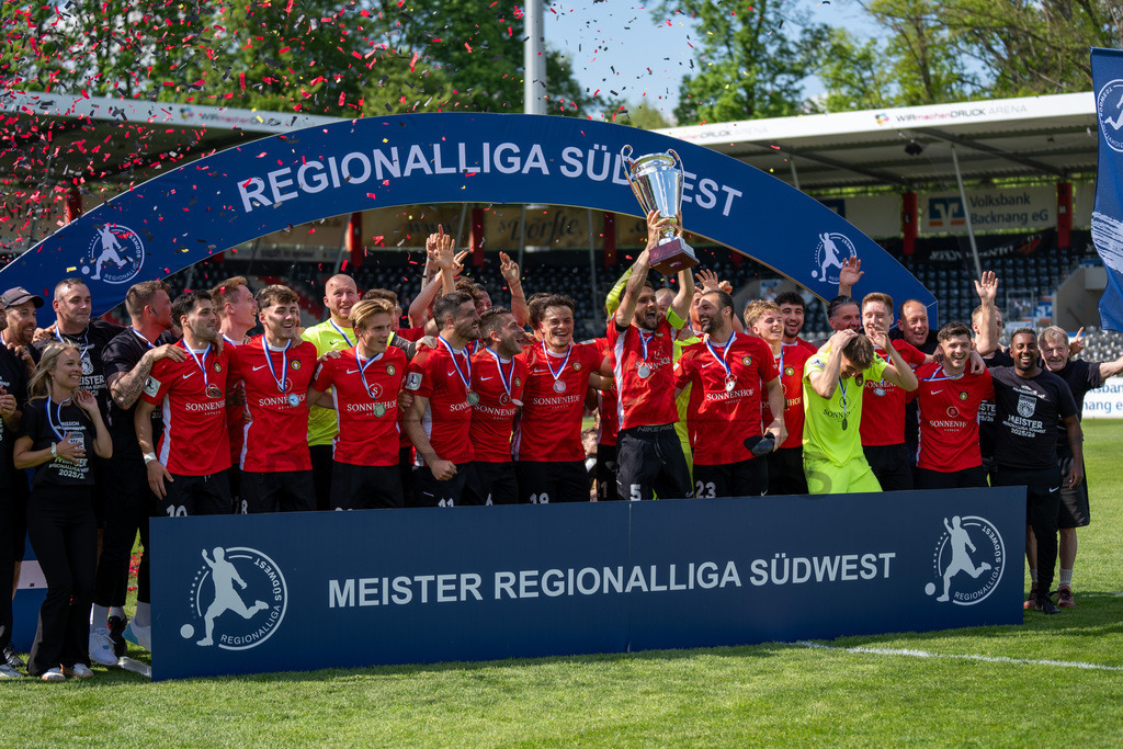 SG Sonnenhof Großaspach vs. SG Barockstadt Fulda-Lehnerz, Fussball, Regionalliga Suedwest, 33. Spieltag, 09.05.2026 | #,SG Sonnenhof Großaspach vs. SG Barockstadt Fulda-Lehnerz, Fussball, Regionalliga Suedwest, 33. Spieltag, 09.05.2026