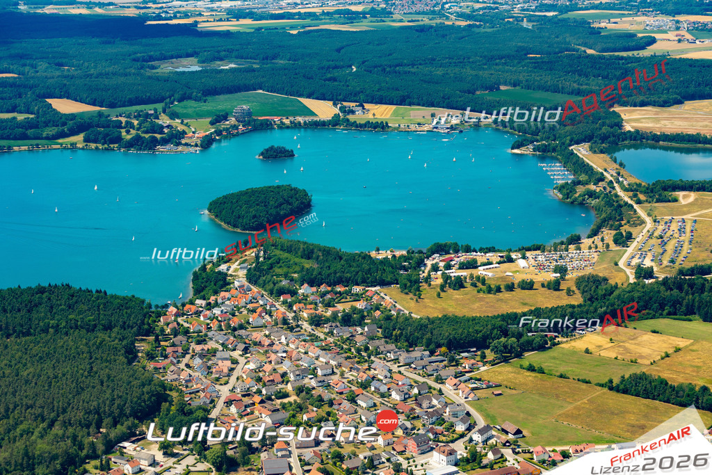 Das Luftbild der Stadt Steinberg am See wurde 2022 vom Flugzeug heraus erstellt (keine Drohnen-Aufnahmen) Aufnahmehöhe ca.450 Meter- hohe Bildauflösung und Druck-Qualität. Garantiert!