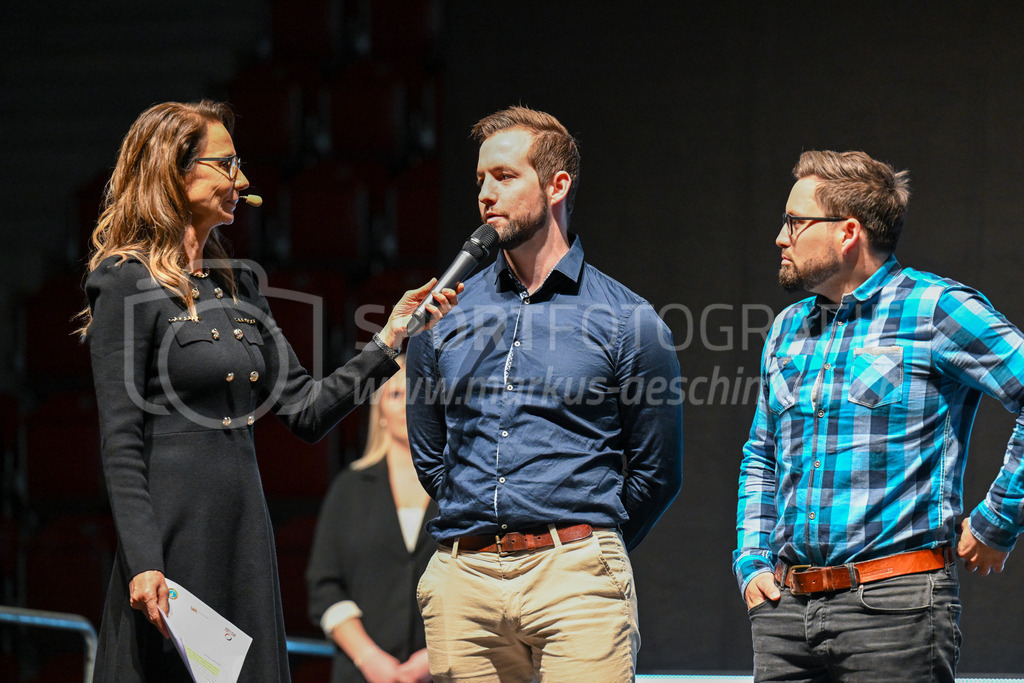 Winterthurer Sportehrung - 23. Februar 2023 | Winterthurer Sportehrung
AXA Arena, Winterthur
Benjamin und Severin Waibel vom RMV Pfungen (Radball).
Bild: Sportfotografie Markus Aeschimann | www.markus-aeschimann.ch - Realisiert mit Pictrs.com