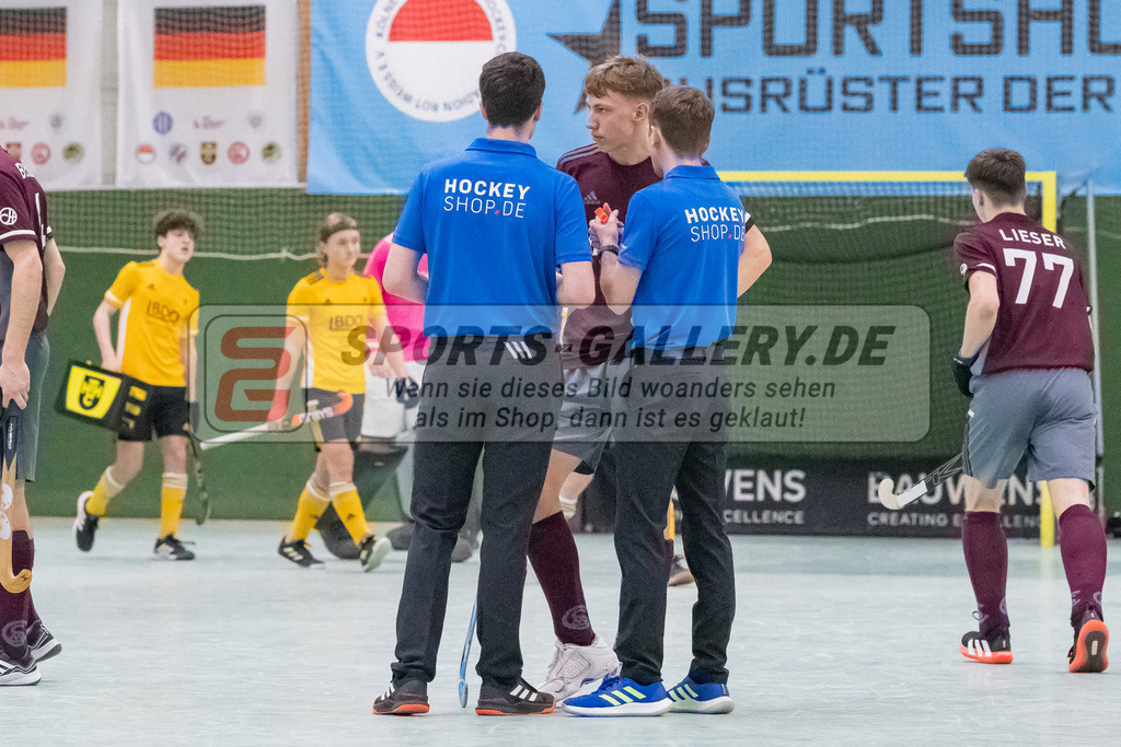 HK_20230304_105670 | Deutsche Meisterschaft MU16 Münchener SC - Harvestehuder THC am 4.3.2023 RWK, Köln ,