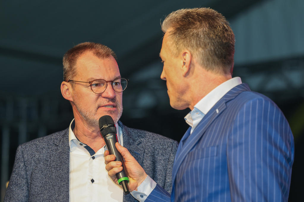 top-top.de250214-226 | Die 3. Weseler SportNacht, die große Sportgala mit Ehrungen der Weseler Sportler des Jahres 2024 findet am Freitag, den 14.02.2025 im Festzelt an der Rheinpromenade statt.Foto: Erwin Pottgiesser