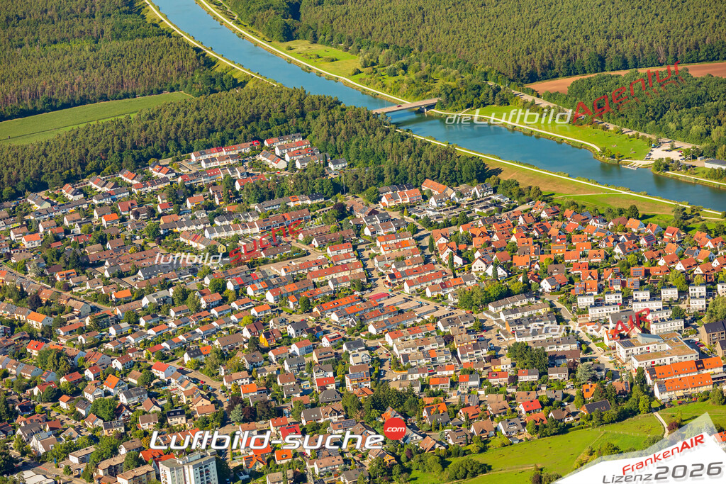 Katzwang Nürnberg Bild- Das Luftbild wurde 2025 vom UL-Flugzeug heraus erstellt ( keine Drohne ) - Hochauflösende Luftaufnahme -Nicht vergleichbar mit Google Maps oder Satelittenbilder- Die Geschenkidee !Mit Lizenz und Bildrechte bestellbar