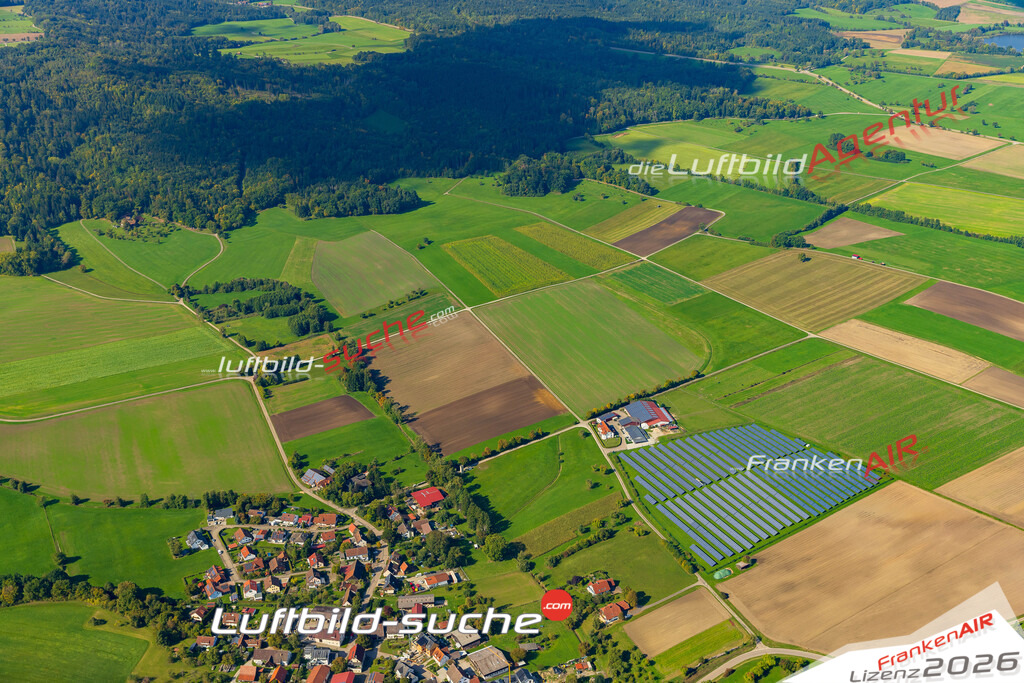Schrägluftbild  Sanzenbach  Rosengarten - Das Luftbild wurde 2025 vom UL-Flugzeug heraus erstellt ( keine Drohne ) - Hochauflösende Luftaufnahme -Nicht vergleichbar mit Google Maps oder Satelittenbilder- Die Geschenkidee !Mit Lizenz und Bildrechte bestellbar