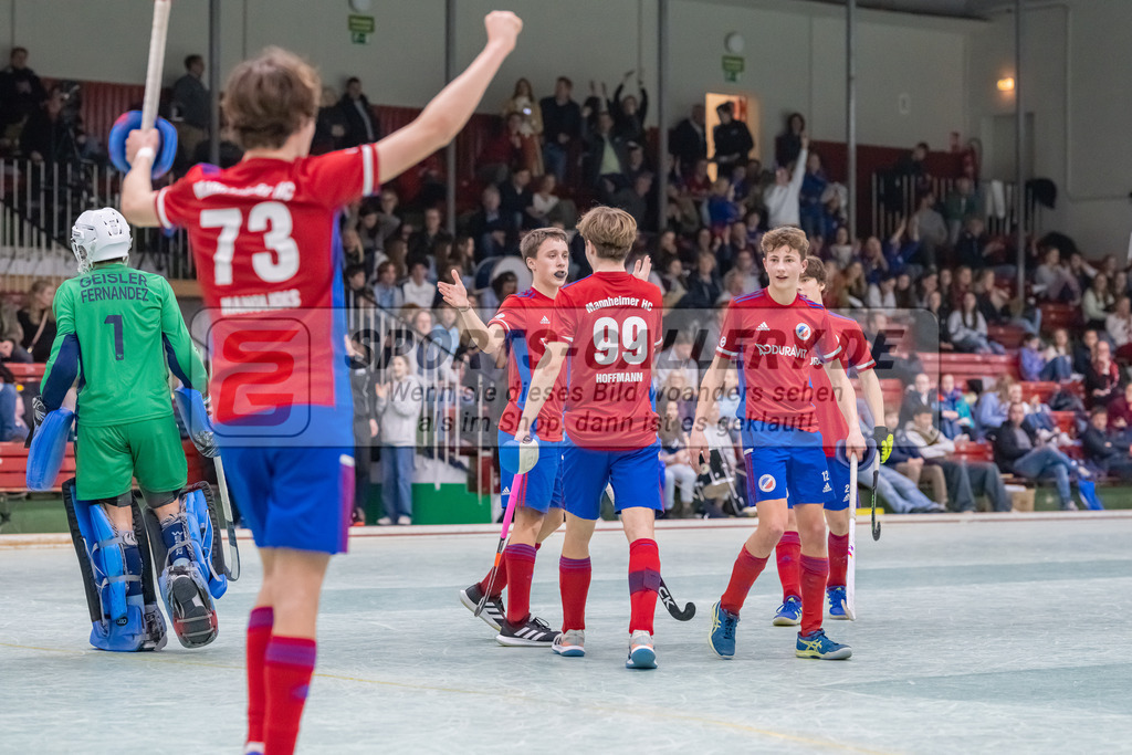 HK_20230304_105824 | Deutsche Meisterschaft MU16 Zehlend. Wespen - Mannheimer HC am 4.3.2023 RWK, Köln ,