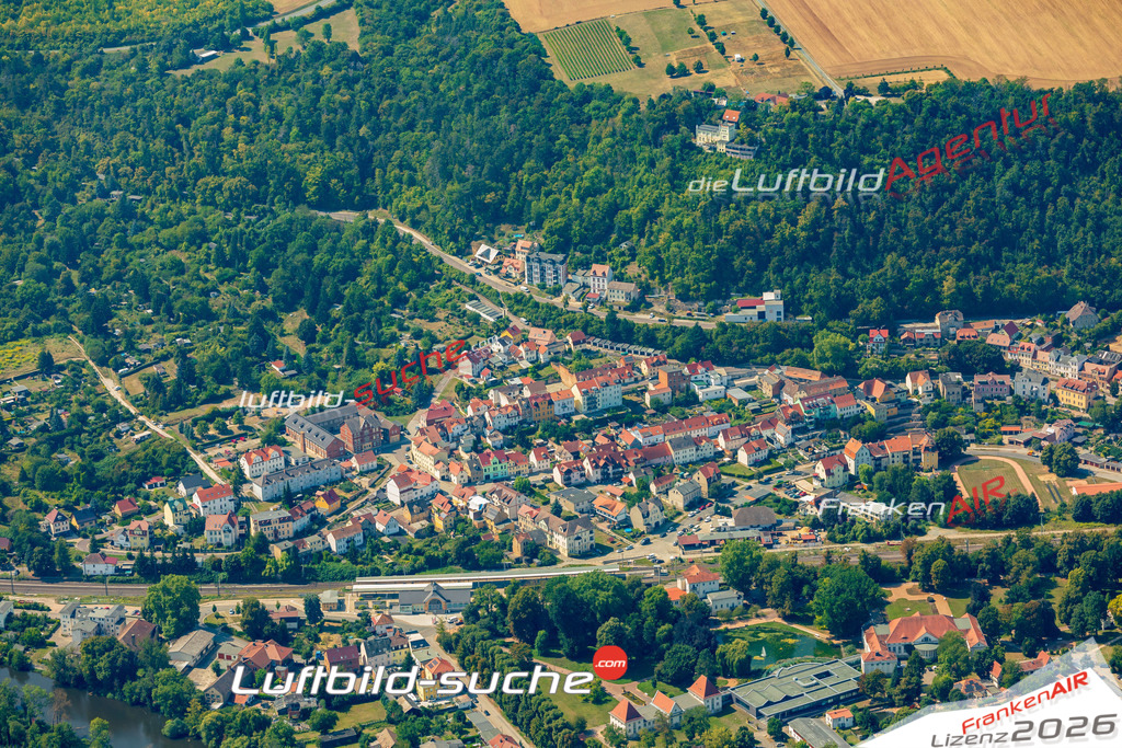 Luftaufnahme Bad Kösen Naumburg - Die Luftaufnahme wurde 2025 vom UL-Flugzeug heraus erstellt ( ohne Drohne ) - Hochauflösende Luftaufnahme - für professionelle Ausdrucke geeignet. Die Geschenkidee !Mit Lizenz und Bildrechte bestellbar