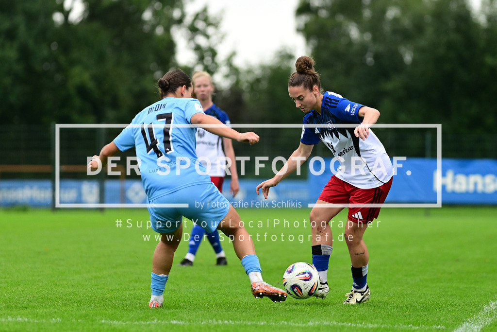Fußball I Frauen I Saison 2025-2026 I Testspiel I Hamburger SV - FC Viktoria 1889 Berlin I 20146 | Der Sportfotograf. - Realisiert mit Pictrs.com