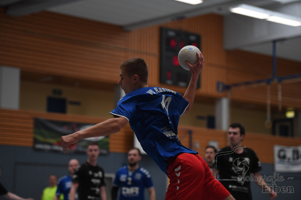 VFL Rastede-Elsflether TB 2 | VFL Rastede (blau)-Elsflether TB 2 (schwarz) am 06.04.2024 in Rastede (Sporthalle Feldbreite), Deutschland, Photo: Philip Eiben 2024 - Realisiert mit Pictrs.com