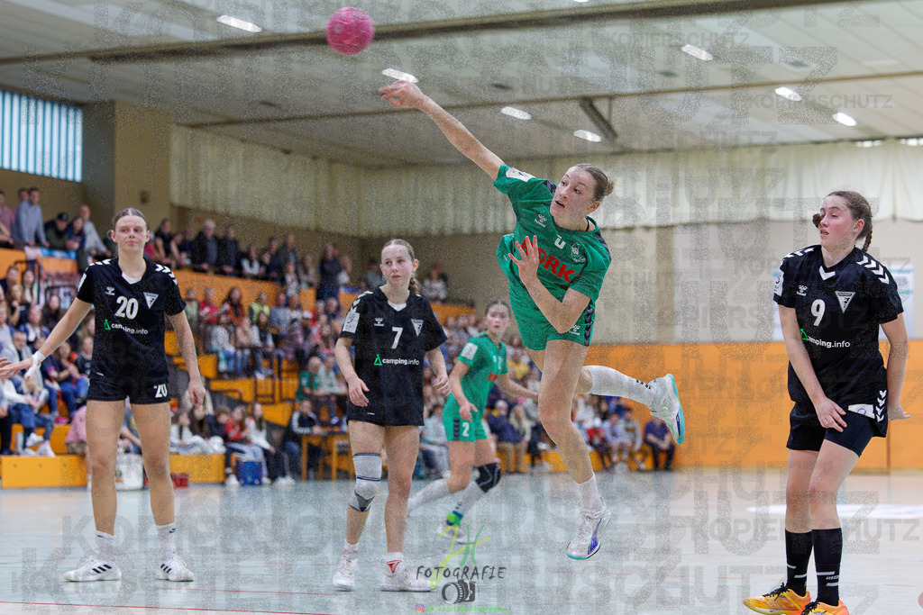 2024-10-19_141 | Jugendbundesliga B-Jugend weiblich; HSG Kleenheim/Langgöns - Longericher SC am 19.10.2024 in Oberkleen (Weidig-Halle) - Realisiert mit Pictrs.com