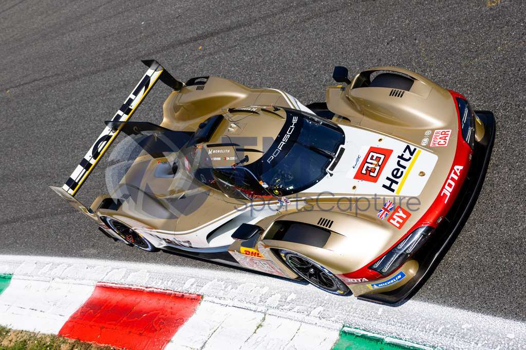 Trainproduction-20230708-0168 | MONZA,ITALY,08.Jul.23 - MOTORSPORTS - WEC, FIA World Endurance Championships, 6h of Monza, Autodromo Monza. Image shows Antonio Felix da Costa (POR), Will Stevens (GBR) and Yifei Ye (CHN/Hertz Team JOTA). Photo: Trainproduction / Matthias Trinkl