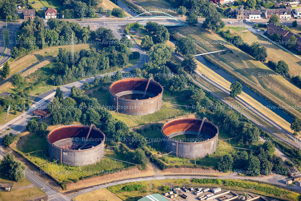 Luftbild Oberhausen-5371 | Luftbildfotografie Mineralöl - Hochtanklager " OQ Chemicals Werk Ruhrchemie " - Realisiert mit Pictrs.com