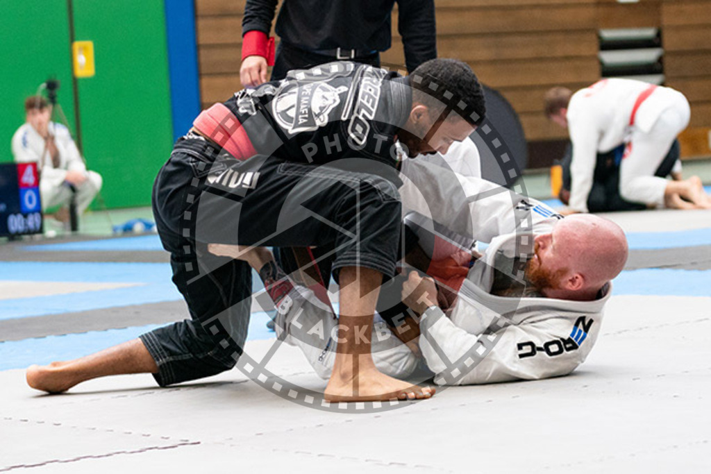 20230826PBB52258 | Fighters compete during the AJP INTLPRO BJJ and grappling competition in Hamburg, Germany, on August 26 2023.